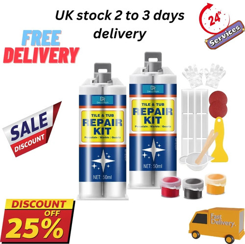 Tile repair kit - -, shower