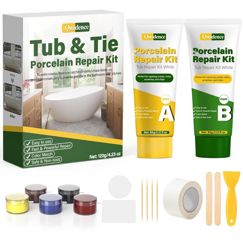 Ceramic tile repair kit white - ceramic,