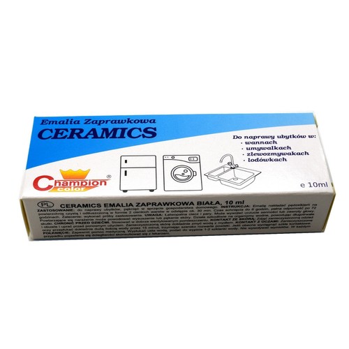 Bath white enamel repair kit - white,
