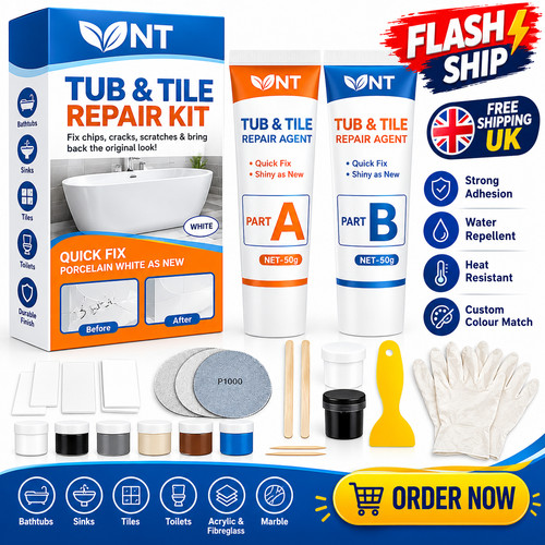 Tub tile repair kit - tile, bath