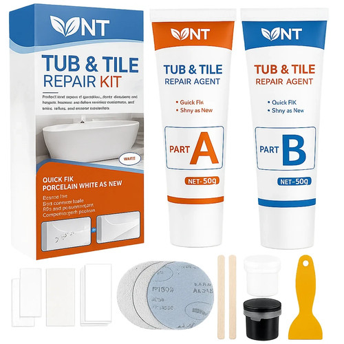 Tub tile repair kit - tub,