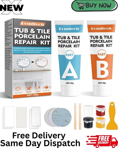 Shower tray repair kit - shower, enamel