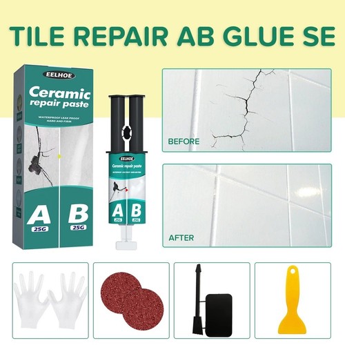 Bath white enamel repair fix - bath,