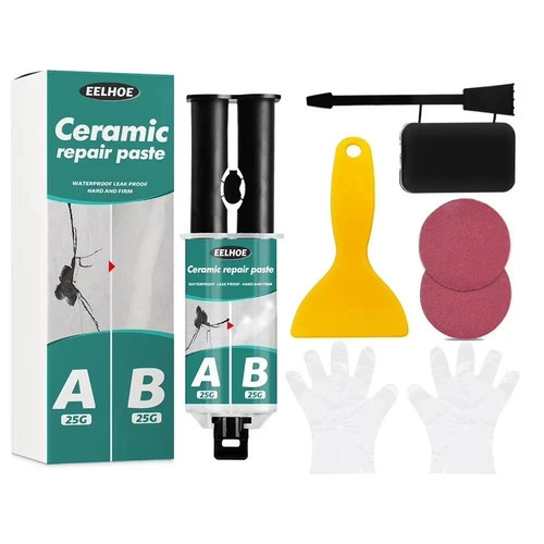 Bath white enamel repair fix - white,