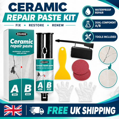 Bath white enamel repair - enamel, fix