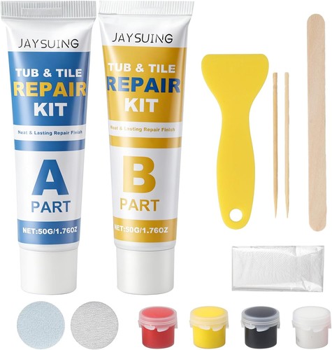 Tile repair kit - ab, epoxy