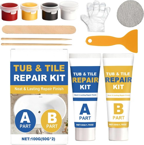 Ceramic tile repair - repair, 2x50g