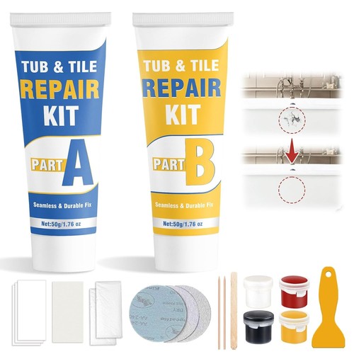 Bath enamel repair - bath, kits