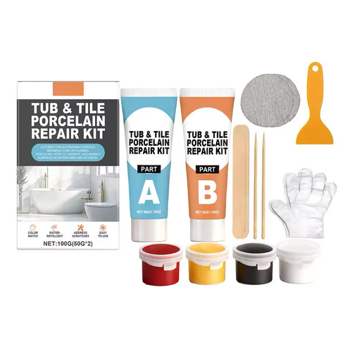 Tub tile repair kit bath - repair,