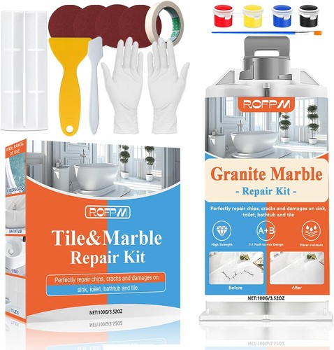 Tile and ceramic repair kit - ceramic,